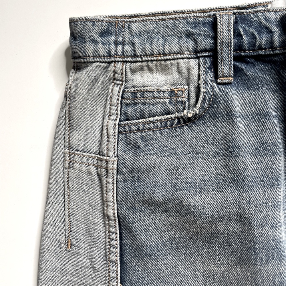 Current/Elliott Reversed Mashed Patchwork Denim M… - image 8
